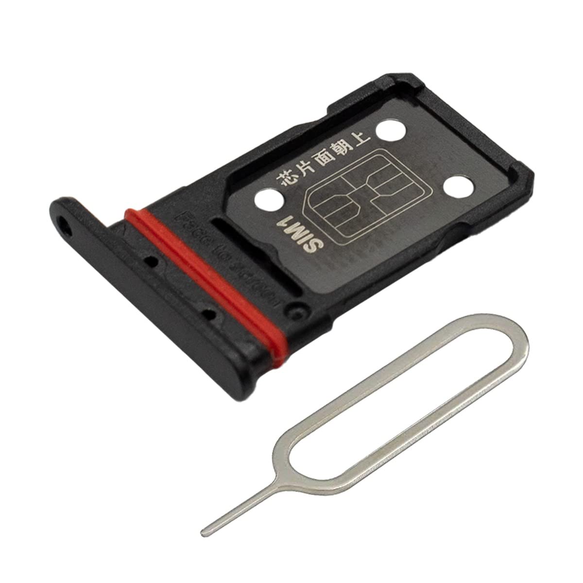 MMOBIEL Dual SIM Card Slot Tray Holder Replacement Compatible with Oneplus 10 Pro - 2022 - Incl. Rubber Gasket and Sim Pin