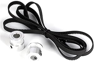 LIUYI-1 Delicate Z-Axis GT2 Timing Belt Pulley Kit 24 Teeth Synchronous Wheel and Belt Compatible with TRONXY X5SA (Color : 1068mm Belt)