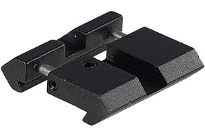 UTG .22/Airgun to Picatinny/Weaver Low Pro Snap-in Adaptor , Black