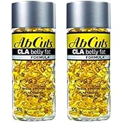 Ab Cuts CLA Belly Fat Burner Formula, 240 Softgels (2 Pack of 120)