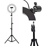 Kit Completo Ring Light Com Tripé Dimmer Youtuber Selfie Pro