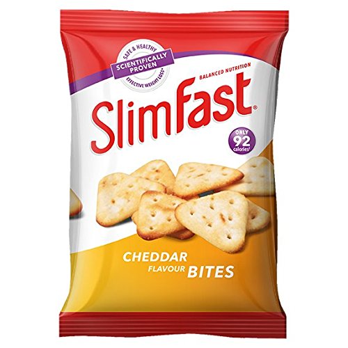 SlimFast Cheddar Bites Snack Bag, 22 g