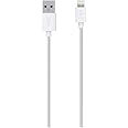 Belkin Lightning to USB Cable - MFi-Certified iPhone Lightning Cable for iPhone XS, XS Max, XR, X, 8/8 Plus and more (4ft/1.2m), White