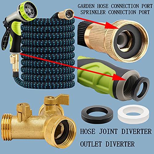 TWCC 115 PCS Plumbing Rubber Washers Assorted Kit and Flat Silicone