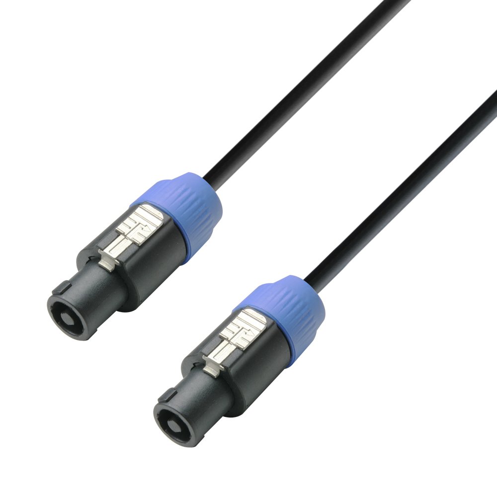 Adam Hall 3 Star Series 20m 2x 2.5mm² Speakon 2 Pole to Speakon 2 Pole Speaker Cable
