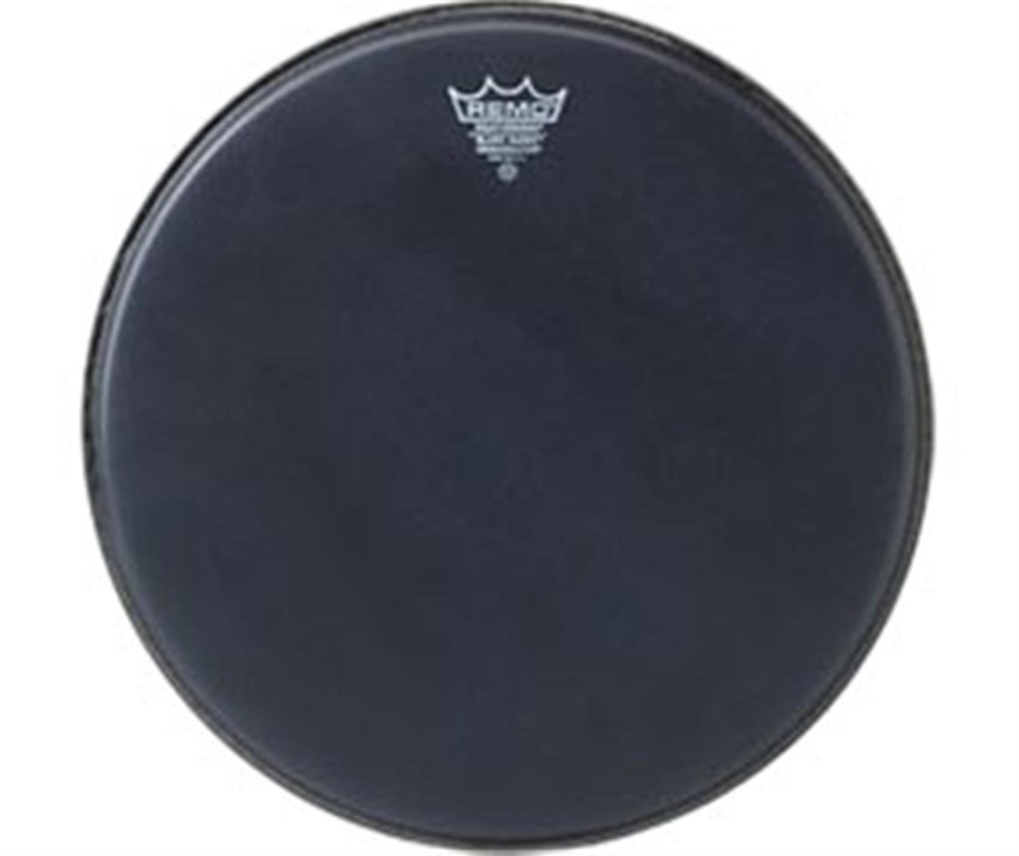 Remo Emperor BE-0815-ES Drum Head Black Suede 15 Inches