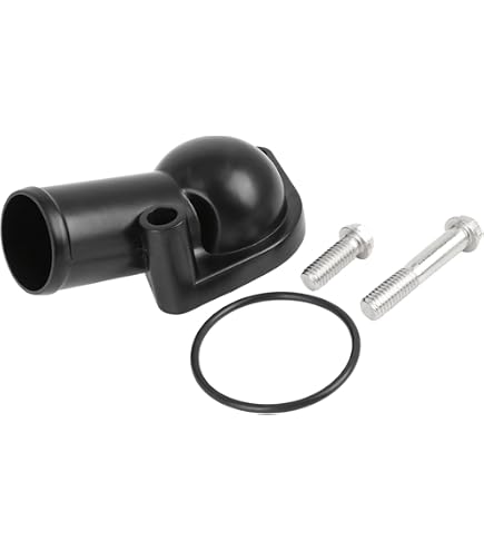 Polished Straight Up Water Neck Thermostat Housing For SBC / BBC – 283-502
