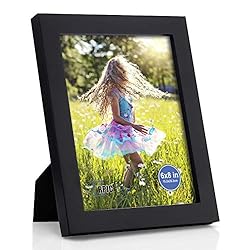 RPJC 6x8 inch Picture Frame Made of Solid Wood and