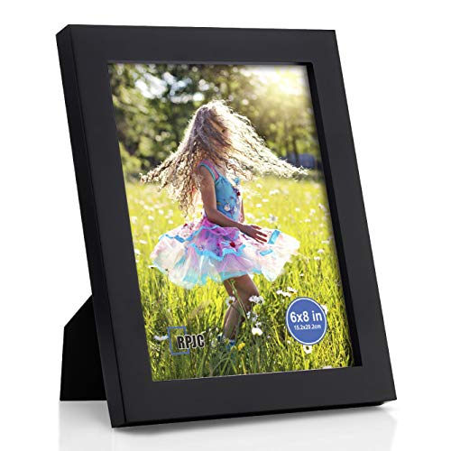 RPJC 6x8 inch Picture Frame Made of Solid Wood and