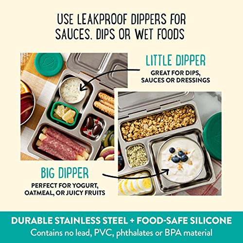 ROVER EcoFriendly Stainless Steel Bento Lunch Box with 5