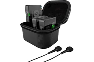 RODE Wireless PRO Compact Wireless Microphone System with Timecode, 32-bit Float On-board Recording, 2 Lavalier Microphones and Smart Charge Case for Filmmaking and Content Creation