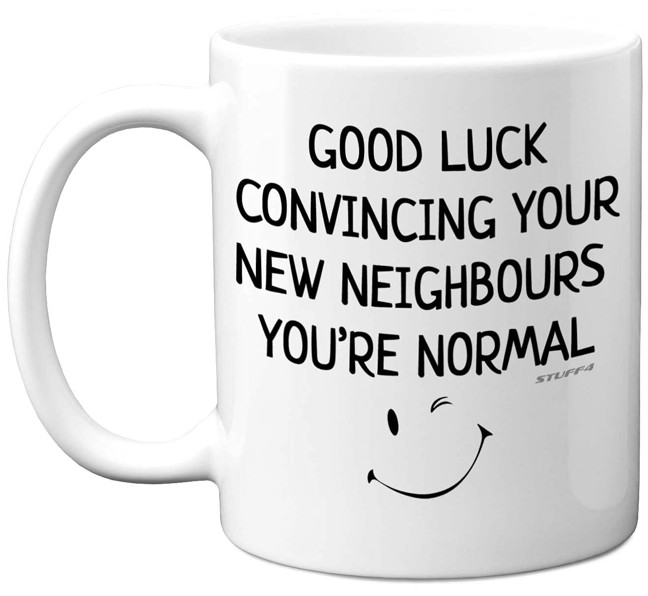 Stuff4 New Home Gifts Coffee Mug, House Warming Gifts for Friends, 11oz Ceramic Mugs Dishwasher Safe, New Home for a Friend or Couple, Housewarming Gift Couple