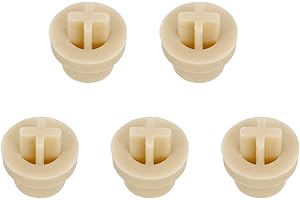5pcs MCCVDB0 Check Valve Duckbill Replacement, Durable Plastic Duck Bill Valves Parts for Stenner Pumps (Beige)