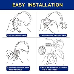 YOCOWOCO Ear Pads Cushions for Bose QC35/ QC35II