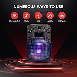 Pyle Portable Bluetooth PA Speaker System-300W
