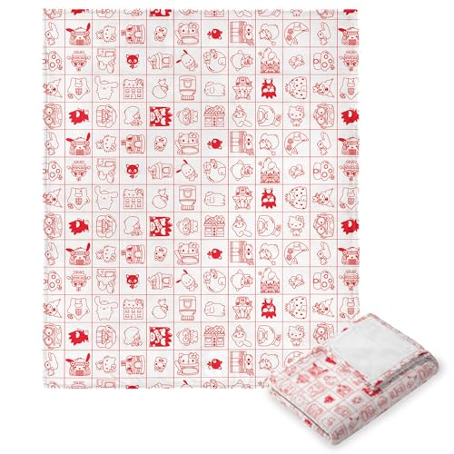 Northwest Hello Kitty Silk Touch Throw Blanket, 50" x 60", Hello Friends