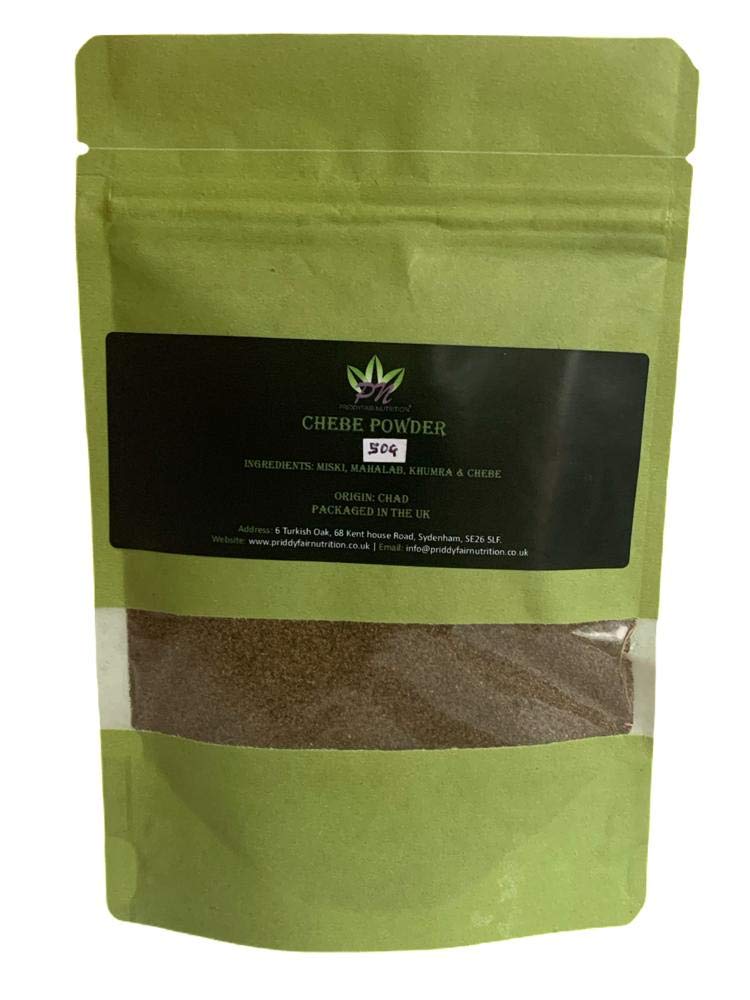 Authentic chebe powder 50 g Traditionally made from Chad for Hair Growth retention - Stop Hair Breakage by priddyfair nutrition