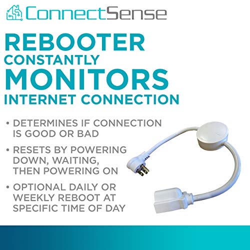 ConnectSense Router Rebooter, Monitors Your and Automatically