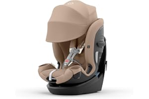 Cybex Callisto G 360 Rotating All-in-One Convertible Car Seat, SafeLock 1-Time Seat Belt Installation for Fast, Secure Setup,