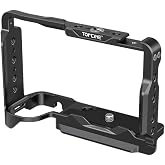 ZVE10ii Camera Cage for Sony Alpha ZV-E10 Mark II with Arca Base Cold Shoe | Cold Shoe Mount, NATO Chute, Arca Quick Release Base Plate
