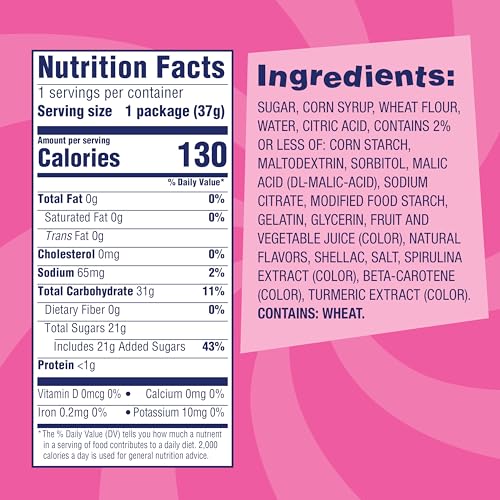 SWEETARTS MEGA STUFFED ROPED, 1.32OZ