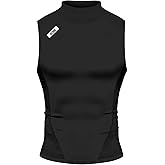 Nxtrnd Men's Turtleneck Compression Tank Top, Sleeveless Mock Neck