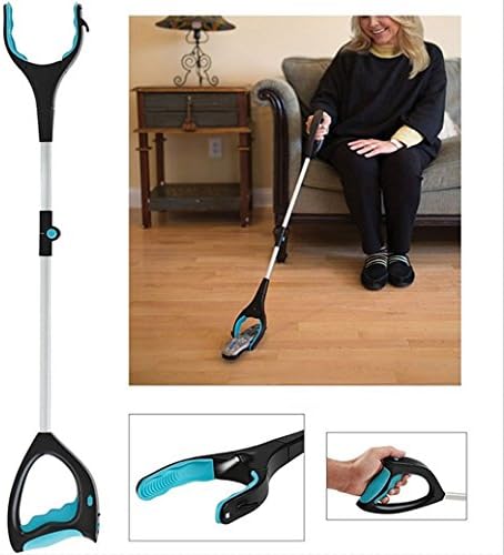 JOYBUY Ratcheting Tool Reacher Grabber Pick Up Tool Grabber Tool Rotating Grip ,Litter Picker,Garden Nabber
