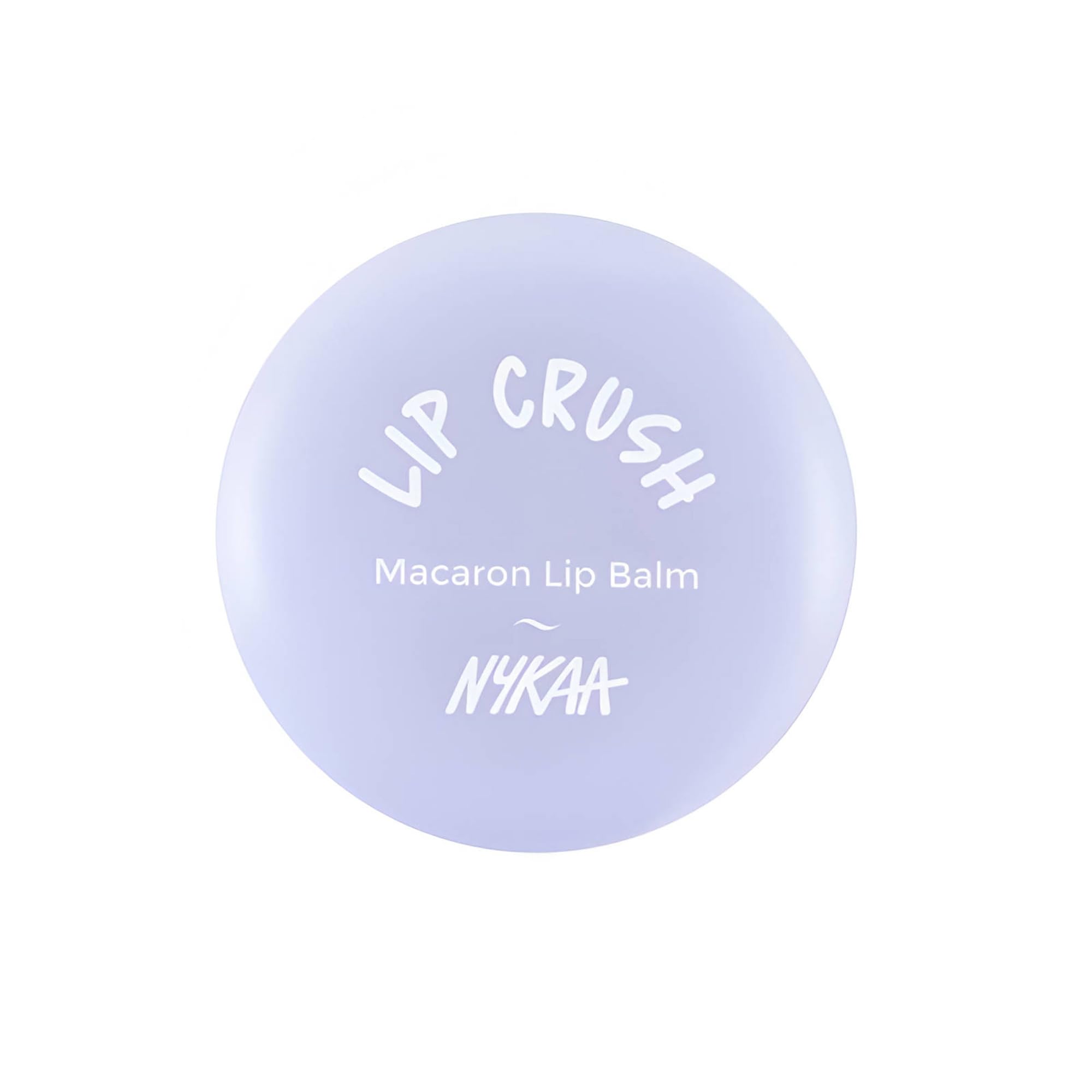 Nykaa Cosmetics Lip Crush Macaron Lip Balm - 01 Blueberry For Women 0.28 oz Lip Balm