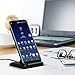 iPhone 8 Qi Wireless Charger, RISETECH 2 Coils Fast Wireless Charging Pad Stand for Samsung Galaxy S8, S8 Plus, S7, S7 Edge, Note 8 and Standard Charge for Apple iPhone X, iPhone 8, 8 Plus etc