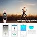 Fitness Tracker,Women Smart Fitness Watch, Heart Rate Monitor Smart Bracelet IP67 Waterproof Smart Bracelet with Health Sleep Activity Tracker Pedometer for Smartphone (Rose Gold+H)