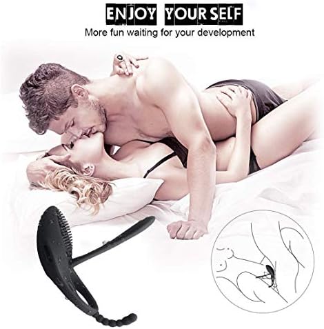 SANNUY Funny Toys Waterproof Rechargeable Rings Vibrat-ing Relaxation Traning Kit Relax Massage Wand