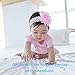 K-Musculo Little Mouse Assorted Color Girl Headbands with Bows or Flower/Cute Head Band Hair Bow Crystal Flower/Bow Skinny Headbands (Assorted Color 26 Crochet Headband)