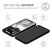 elago Origin Series for iPhone Xs, iPhone X Case - Minimalistic Design Slim Fit Scratch Resistant Protective Cover for Apple iPhone Xs (2018)/ iPhone X (2017) - Black