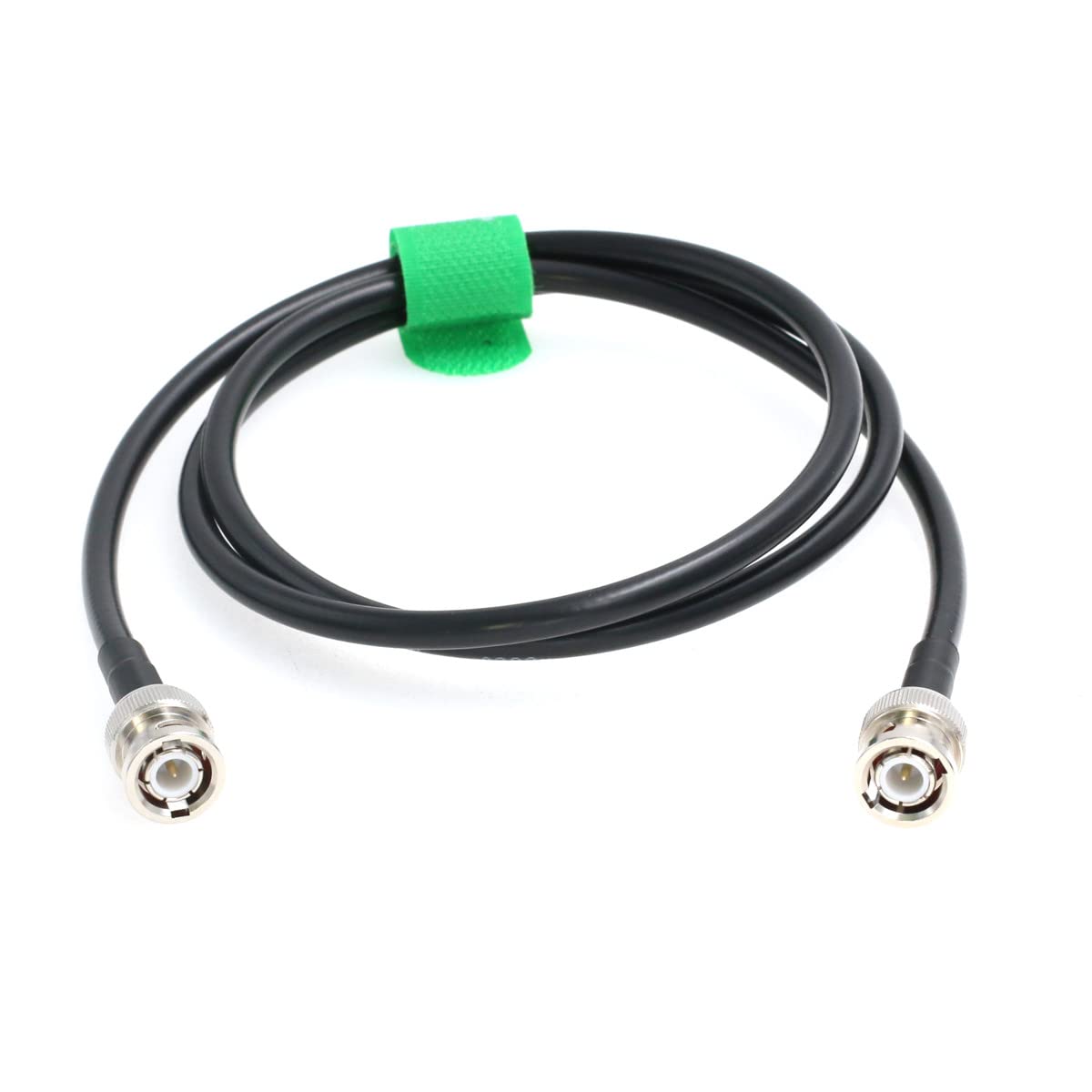 HangTon BNC Male to BNC Male 6G SDI Cable RG223 RF Coax 50 Ohm Double Shielding Low Signal Loss for GPS LAN/WAN Data Video (80cm)