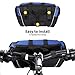Allnice 11494 Bike Handlebar Bag 5L Reflective Bicycle Frame Pouch Cycling Handlebar Storage for Road MTB Outdoor