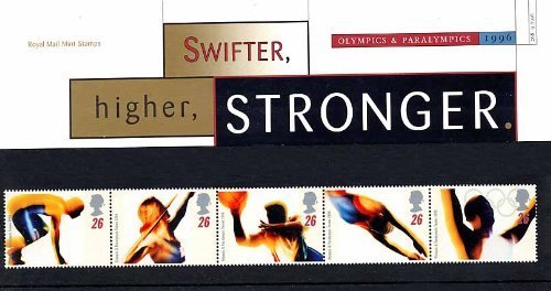 1996 Olympic and Paralympic Games Presentation Pack PP234 (printed no. 268) - Royal Mail Stamps