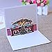 Coogam 3D Pop Up Christmas Cards, 4 Pack Blank Greeting Holiday Cards with Envelope New Year Handmade Gifts Xmas Galloping Reindeer Santa Bells Tree