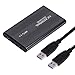 HDE External Hard Drive Enclosure USB 3.0 to SATA SSD and HDD Case 2.5-Inch Drive Compatible Aluminum Enclosure Disk Case Housing primary