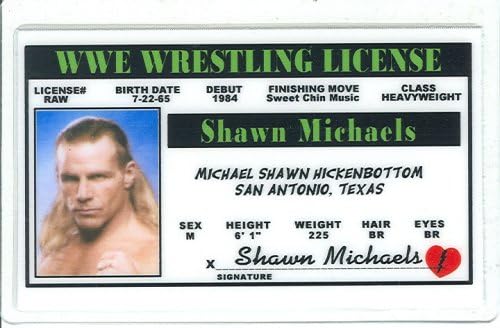 Shawn Michaels - WWE - Collector Card