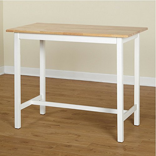 Simple Living 4-piece Galena Modern Farmhouse Counter Height dining table & set - Thumbnail 2