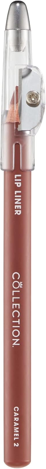 Collection Cosmetics Long-Lasting Lip Liner Pencil with Sharpener Caramel view 2