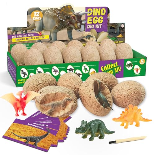 Dinosaur Egg Toy Digging Dino Egg Toy Party Dinosaur Figures Braben Kit Excavation Set Archaeology