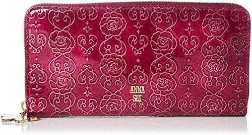 Anna Sui 311636 Round Wallet, Rose Heart