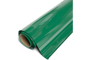 Siser EasyWeed HTV 11.8" x 3ft Roll (Green) - Iron On Heat Transfer Vinyl - Compatible with Siser, Cricut and Silhouette Cutters - Layerable - CPSIA Certified