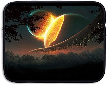 Drop-proof Laptop Sleeves Water Resistant Computer Protective Bags Fantasy Sun Moon Notebook Liner Package Tablet Case For MacBook Air Pro Ultrabook Dell Samsung 13 Inch