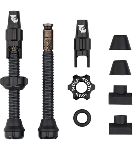 Amazon.com: Wolf Tooth Tubeless Valve Stem Kit for Clik Valve