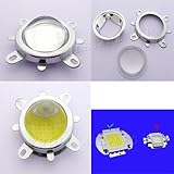 Atoplee Led World 44mm Lens+Reflector Collimator+Fixed bracket For 20W 30W 50W 100W LED