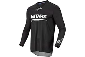 Alpinestars Racer Graphite Jersey Black Md (3761922-10-M)