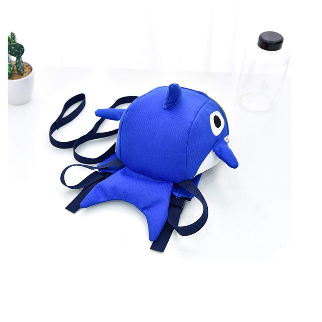 Anstsy Niños Niños Chicas Estudiantes de dibujos animados Mochila de impresión de moda Zip Bag Mochilas tipo casual