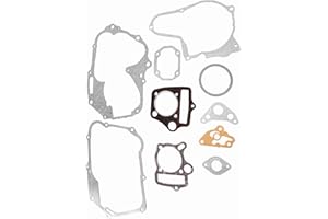 Engine Gasket Set Cylinder Head Gasket Sets, 50 70 90 110cc 125cc Engine Cylinder Head Stator Clutch Intake Gasket Seal Set C